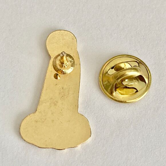 Vintage Saint Lady of Fatima of Portugal Pin Virgin Mary Blessed Mother Patron - Picture 5 of 8